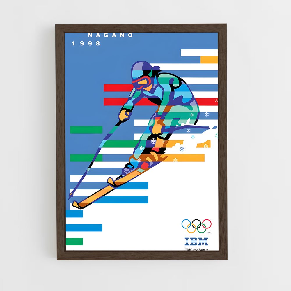 Poster Winter olympics froides – affiche Jeux Olympiques (vue 5)